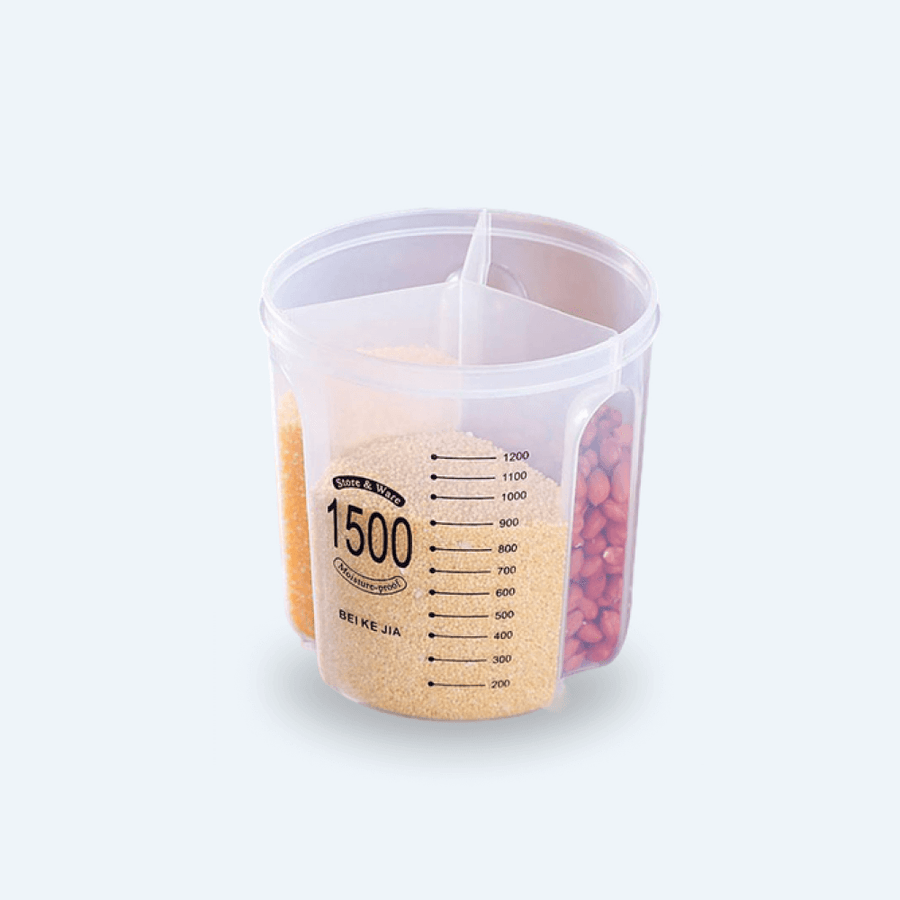 Kitchen Moisture-Proof Storage Box, Grain Storage Tank, Kitchen Supplies Organizers, Sealed Cans for Cereals, Cereal Storage Container