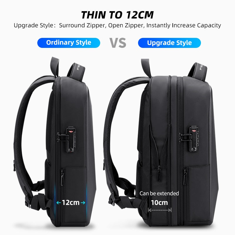 Ultimate State of the Art Anti Theft Stain resistant Water Proof Laptop Bag Business Travel Backpack